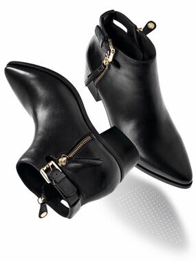 Geox Leather Ankle Booties